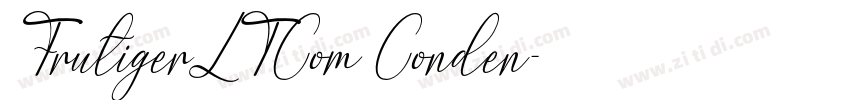 FrutigerLTCom Conden字体转换 FrutigerLTCom Conden字体转换